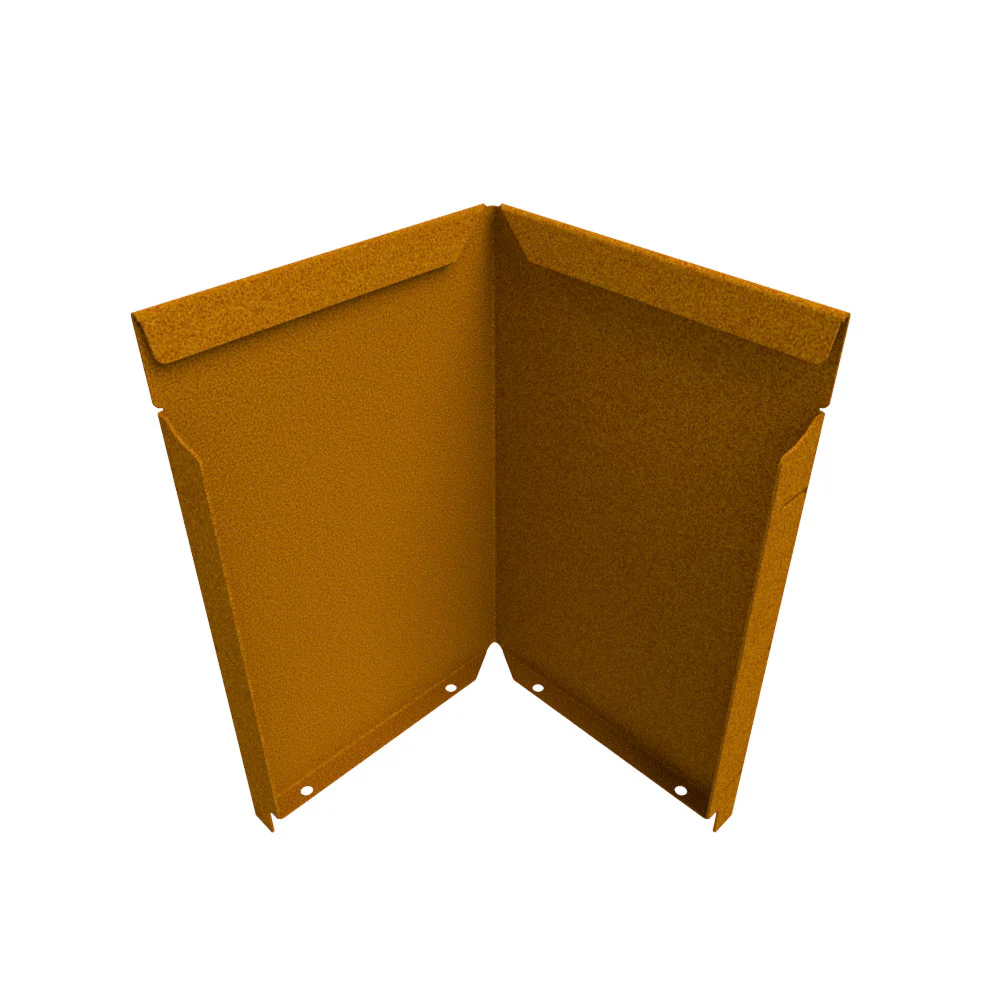 Flexible Corten Steel Garden Edging - Straightcurve Flexline | 75-560mm - Image 10