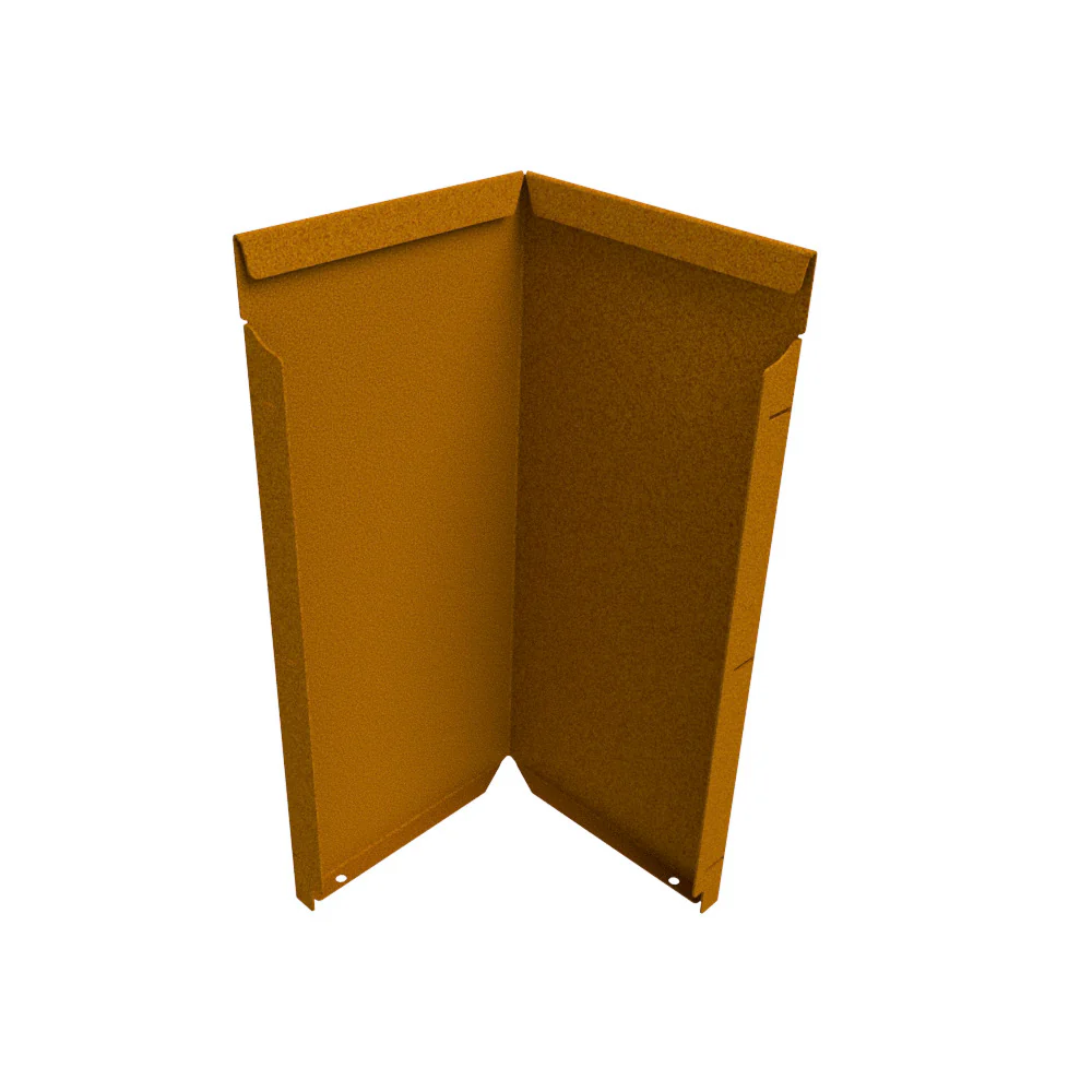 Flexible Corten Steel Garden Edging - Straightcurve Flexline | 75-560mm - Image 11