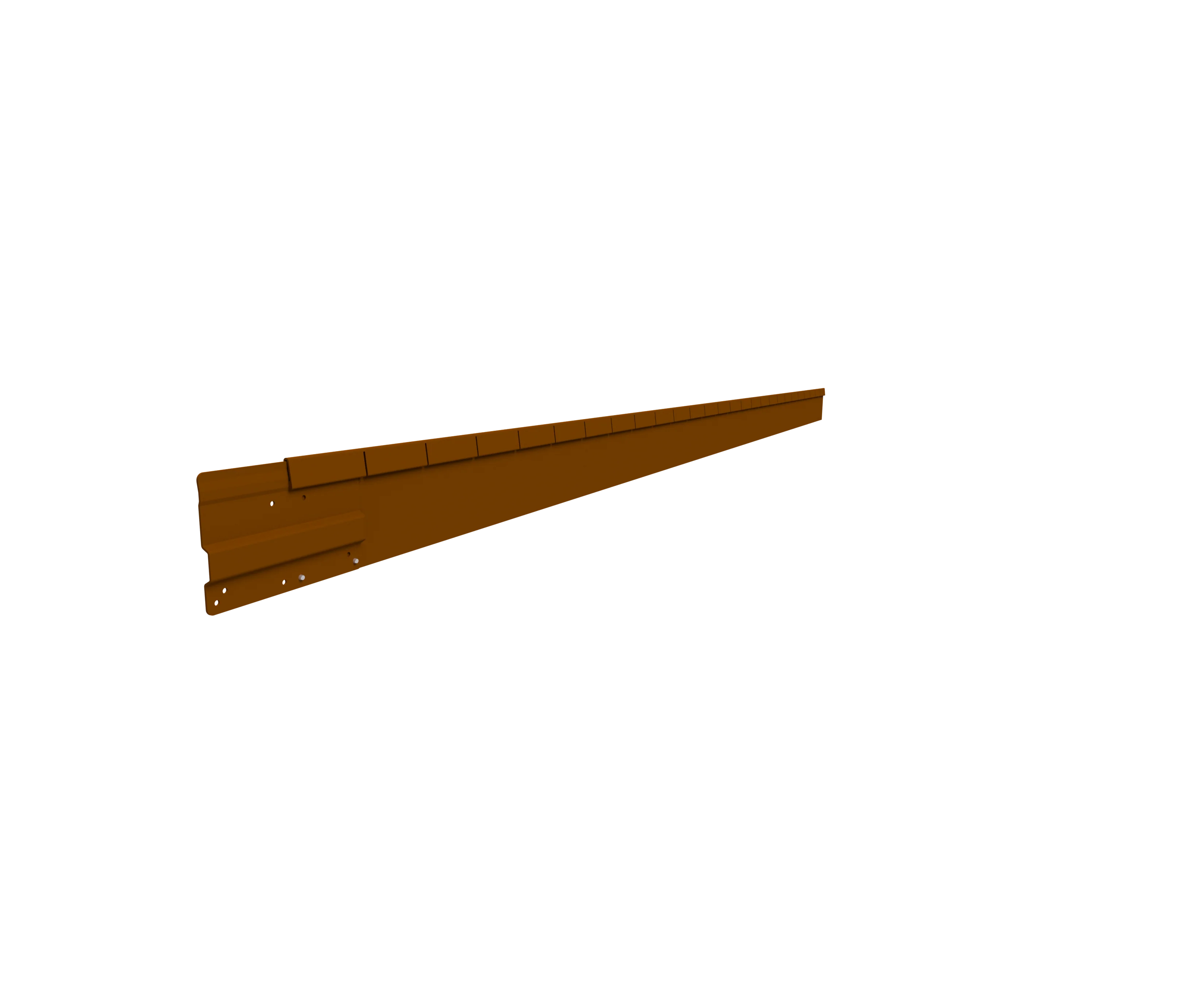 Flexible Corten Steel Garden Edging - Straightcurve Flexline | 75-560mm - Image 4