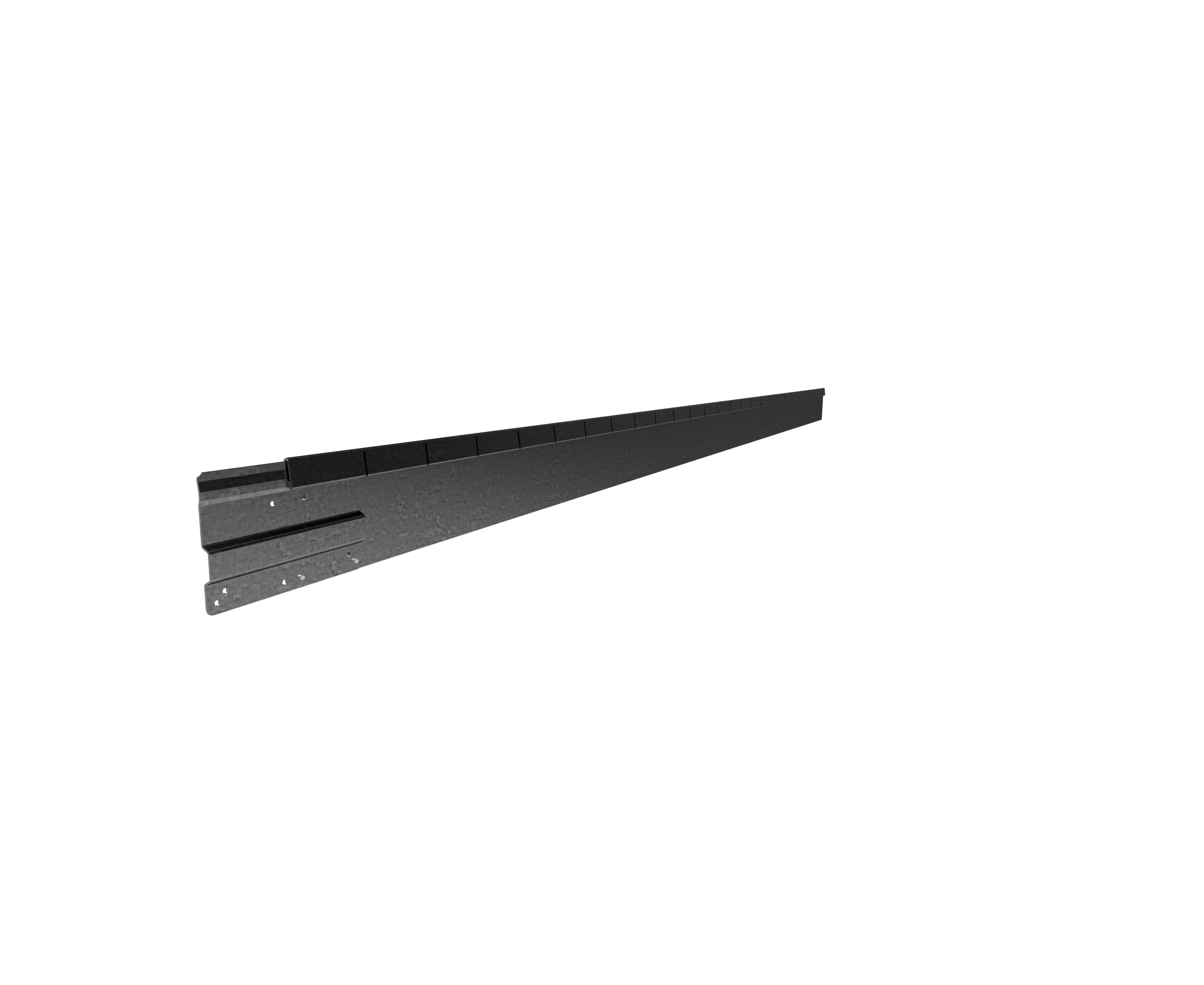 Flexible Galvanised Garden Edging - Straightcurve Flexline | 75-560mm - Image 3