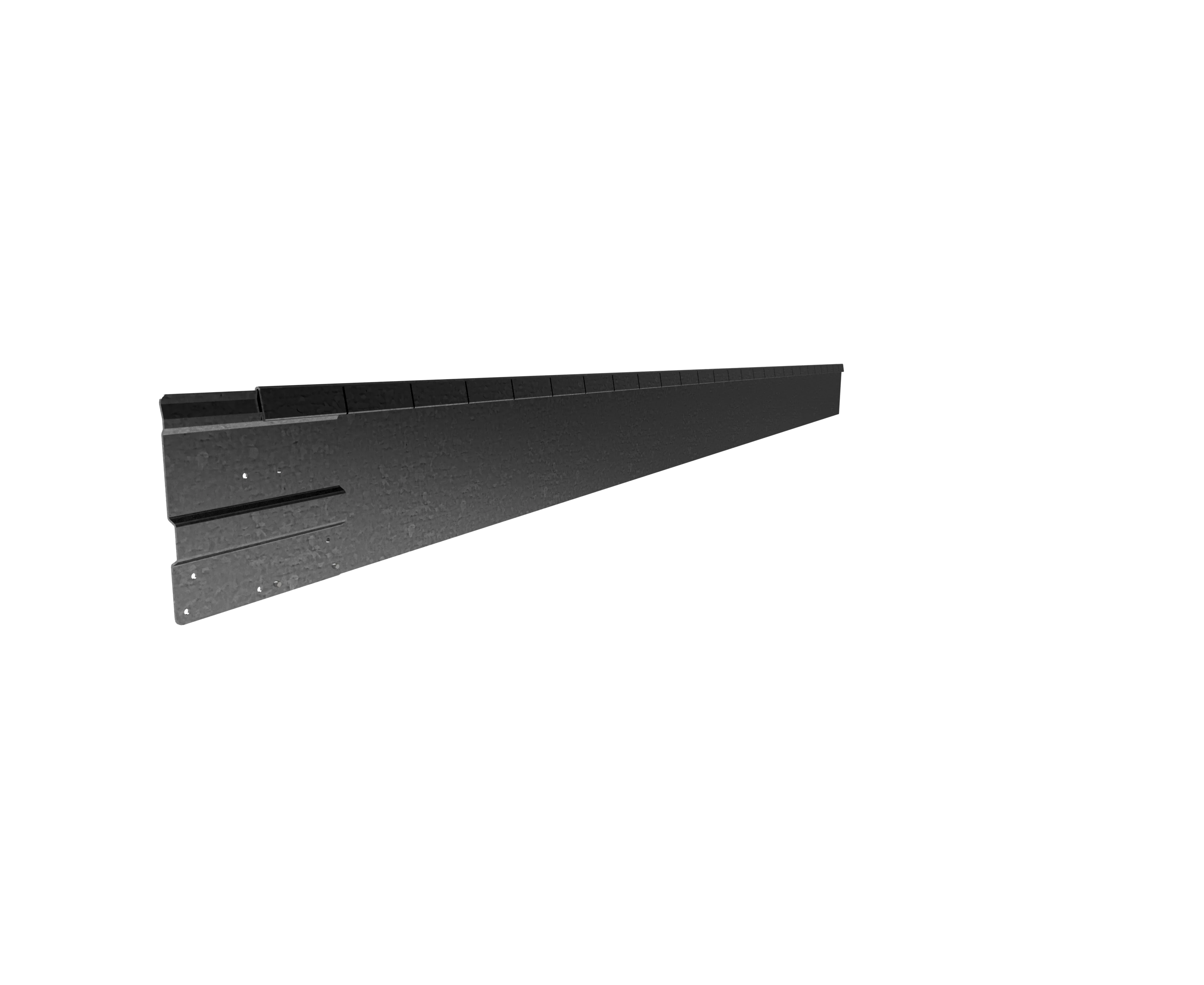 Flexible Galvanised Garden Edging - Straightcurve Flexline | 75-560mm - Image 4